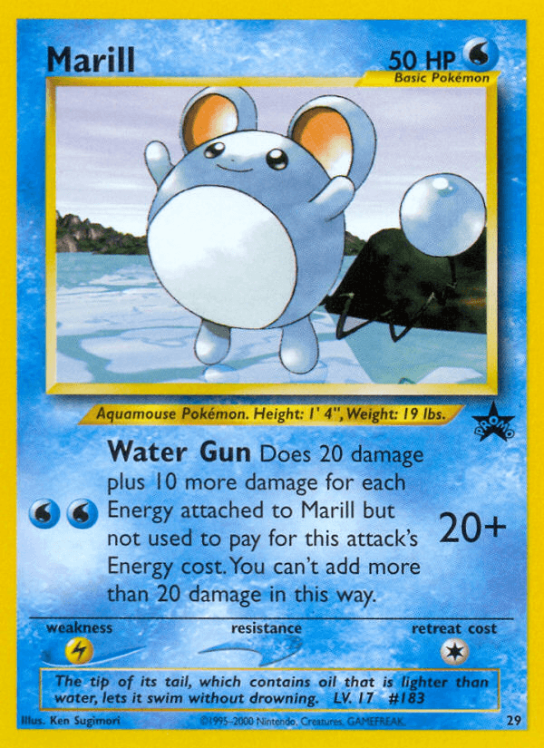 Marill — Wizards Black Star Promos #29