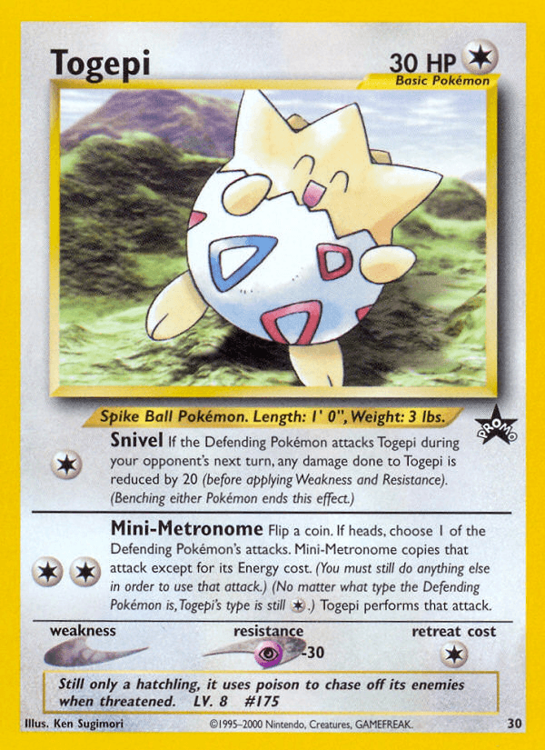 Togepi — Wizards Black Star Promos #30