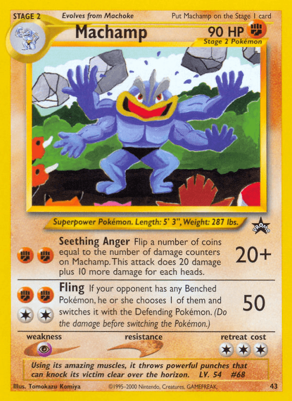 Machamp — Wizards Black Star Promos #43