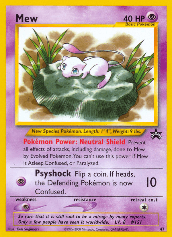 Mew — Wizards Black Star Promos #47