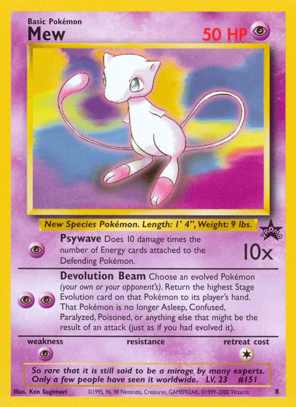 Mew — Wizards Black Star Promos #8