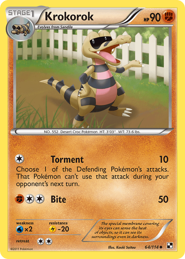Krokorok — Black & White #64