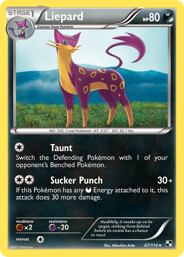 Liepard — Black & White #67