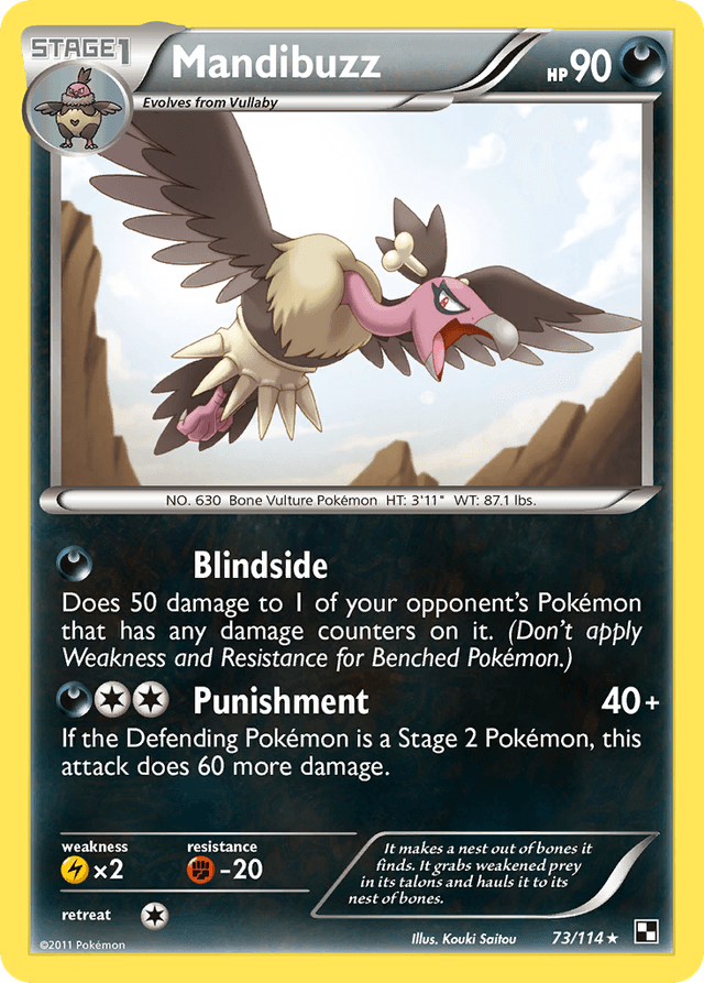 Mandibuzz — Black & White #73