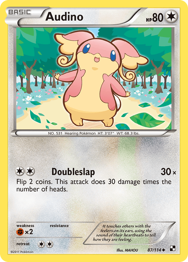 Audino — Black & White #87