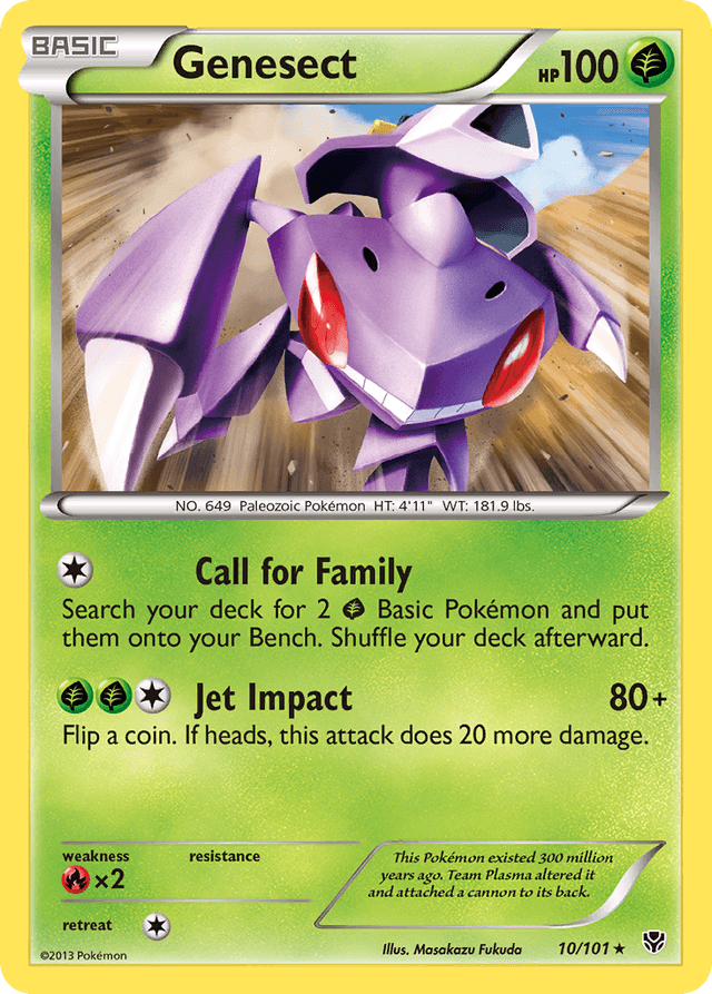 Genesect — Plasma Blast #10