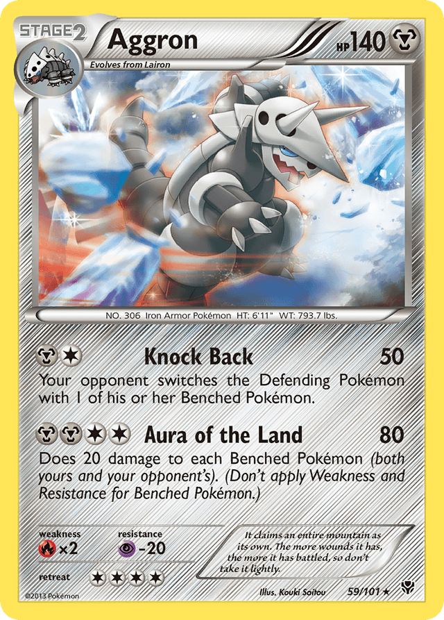 Aggron — Plasma Blast #59