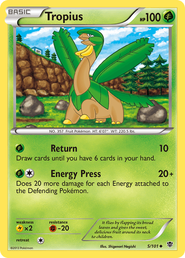 Tropius — Plasma Blast #5