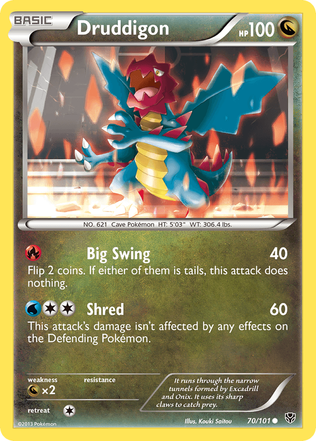 Druddigon — Plasma Blast #70