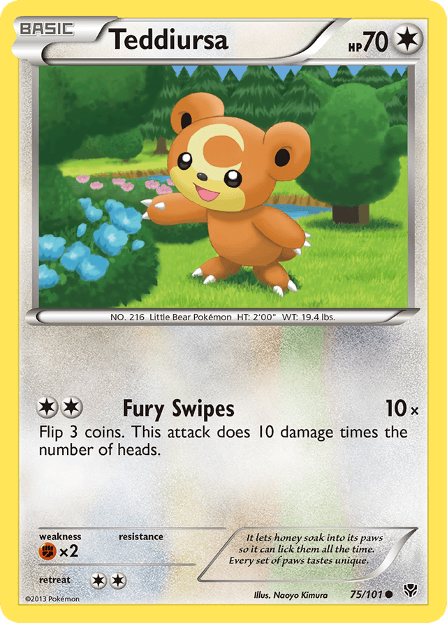 Teddiursa — Plasma Blast #75