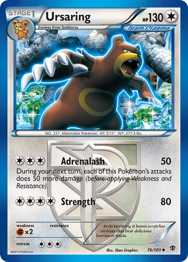 Ursaring — Plasma Blast #76