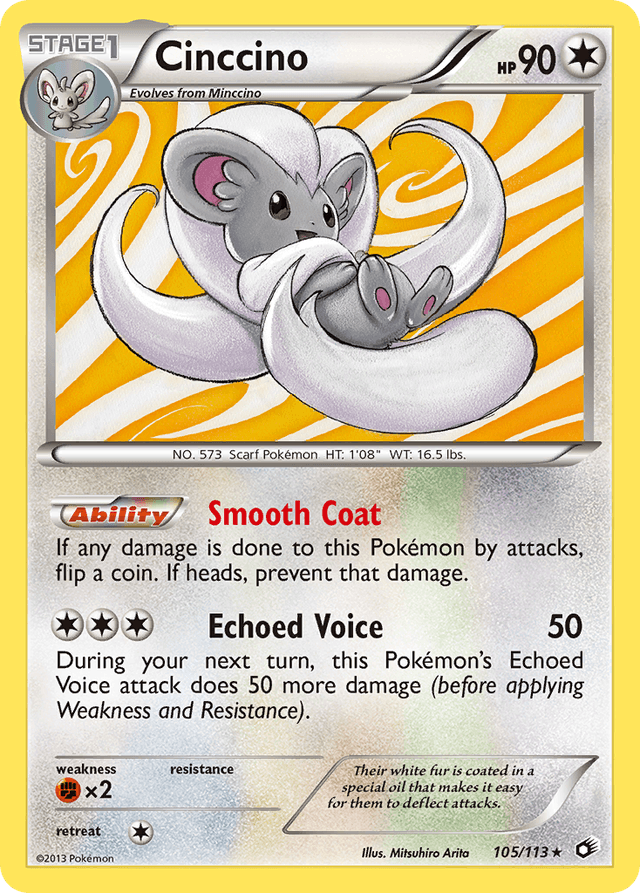 Cinccino — Legendary Treasures #105
