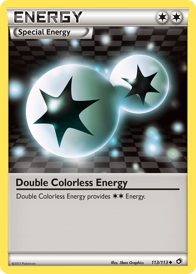 Double Colorless Energy — Legendary Treasures #113
