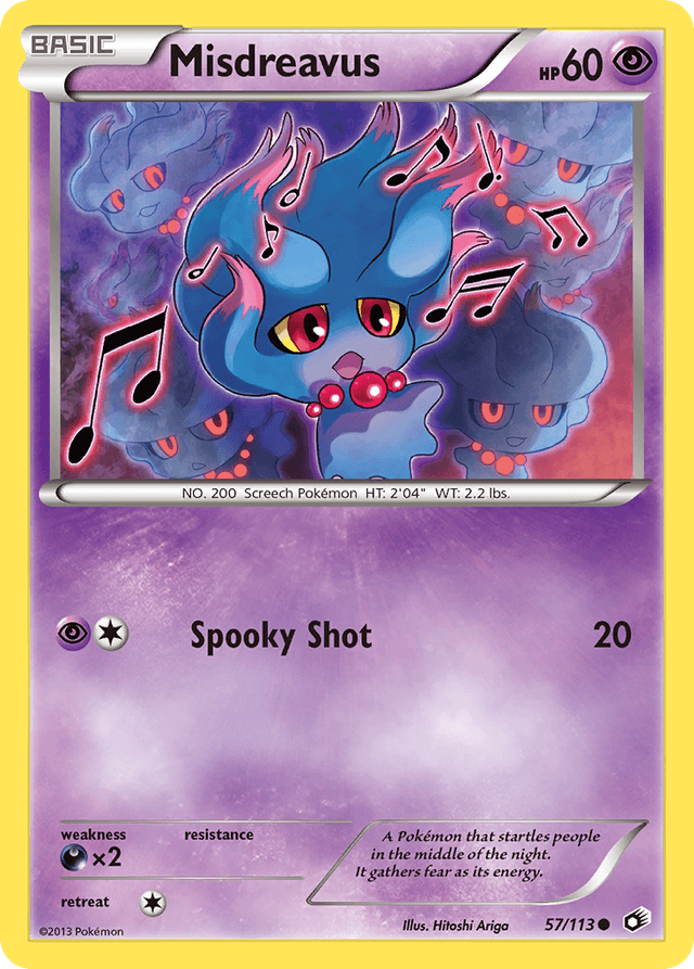 Misdreavus — Legendary Treasures #57