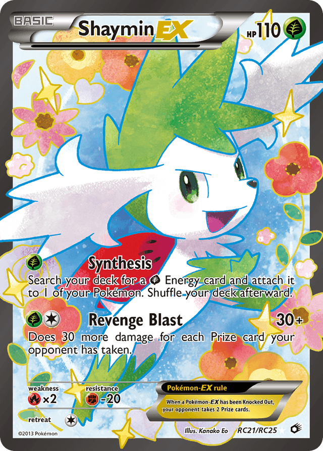 Shaymin-EX — Legendary Treasures #RC21