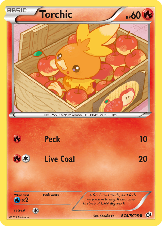 Torchic — Legendary Treasures #RC5