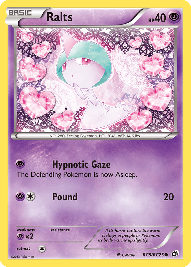 Ralts — Legendary Treasures #RC8