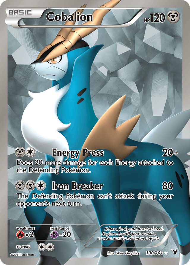 Cobalion — Noble Victories #100