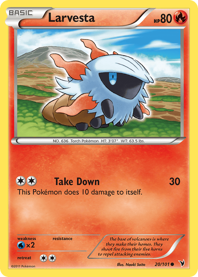Larvesta — Noble Victories #20