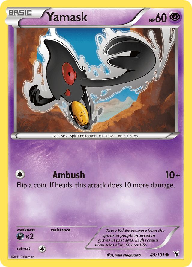 Yamask — Noble Victories #45