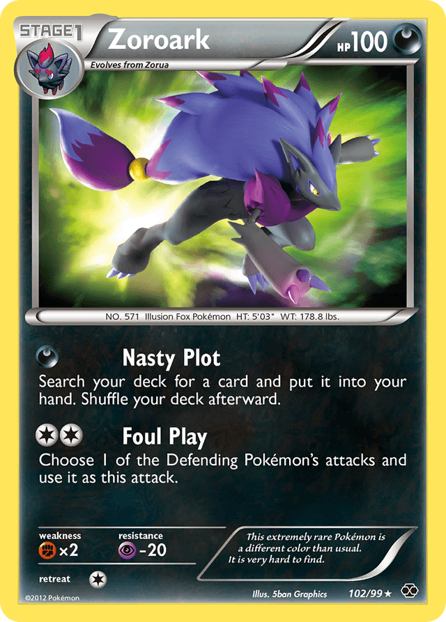 Zoroark — Next Destinies #102