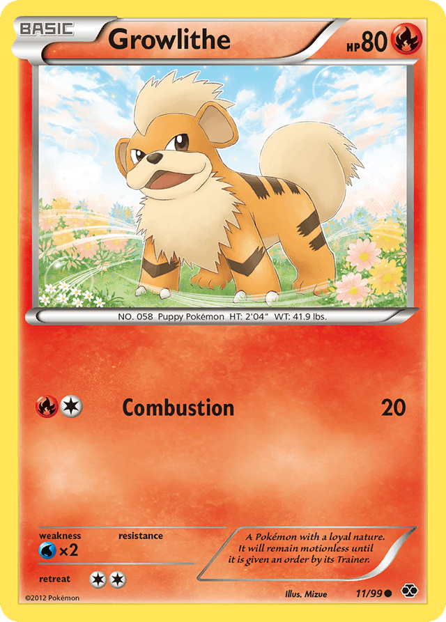 Growlithe — Next Destinies #11