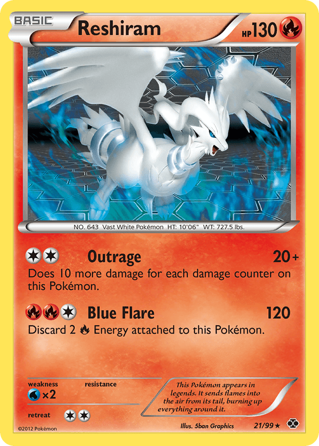 Reshiram — Next Destinies #21