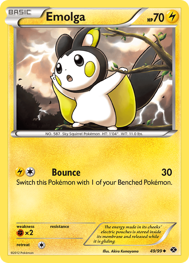 Emolga — Next Destinies #49