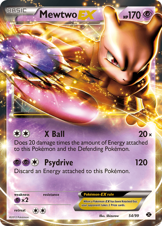 Mewtwo-EX — Next Destinies #54