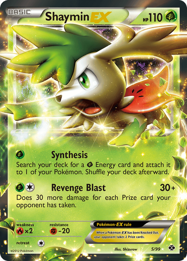 Shaymin-EX — Next Destinies #5