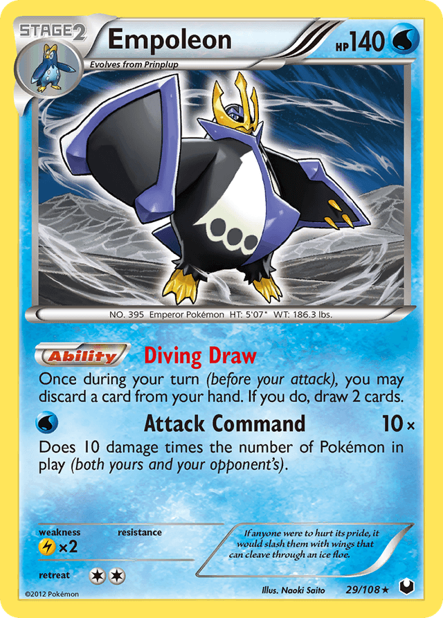 Empoleon — Dark Explorers #29