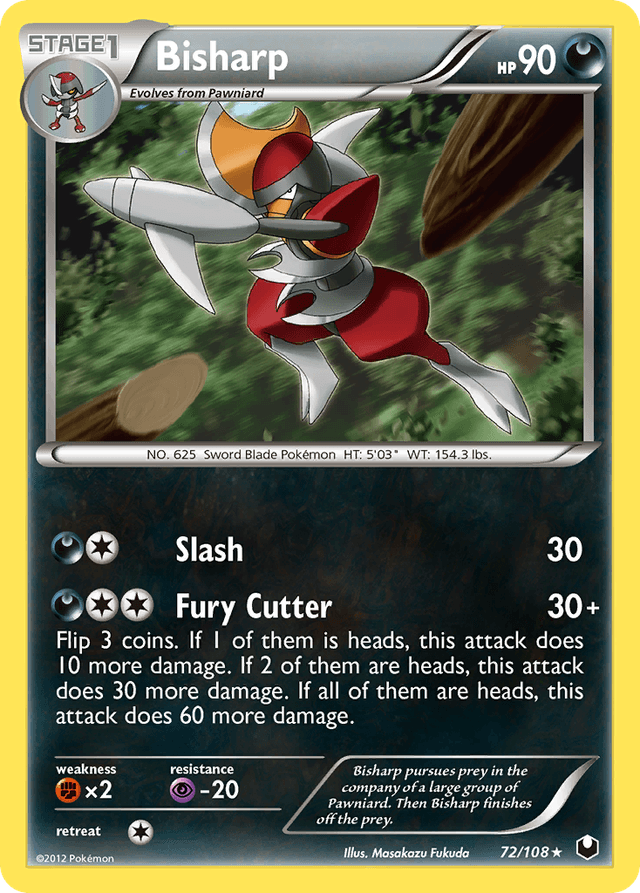 Bisharp — Dark Explorers #72