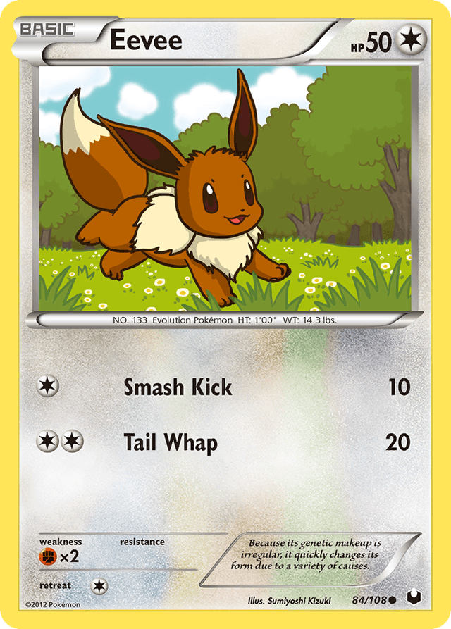 Eevee — Dark Explorers #84