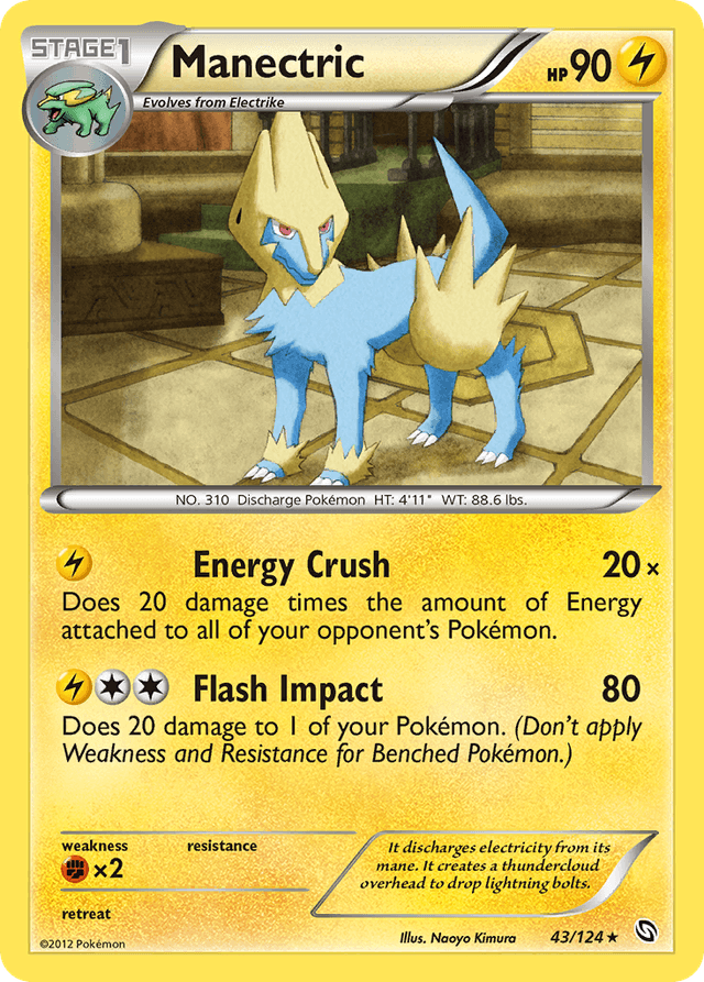 Manectric — Dragons Exalted #43