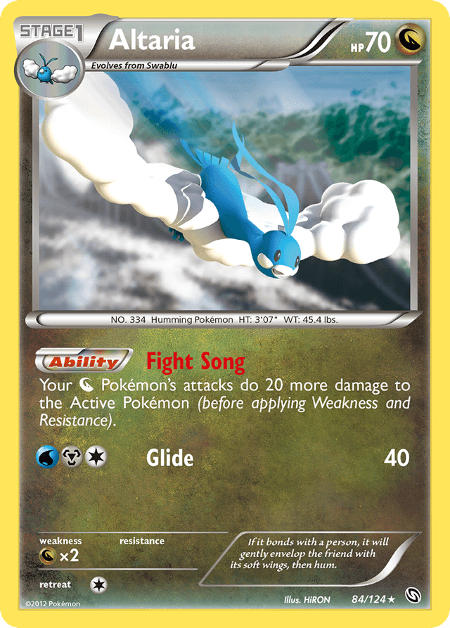 Altaria — Dragons Exalted #84