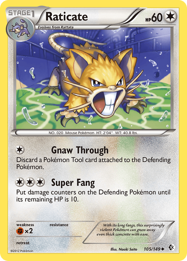 Raticate — Boundaries Crossed #105