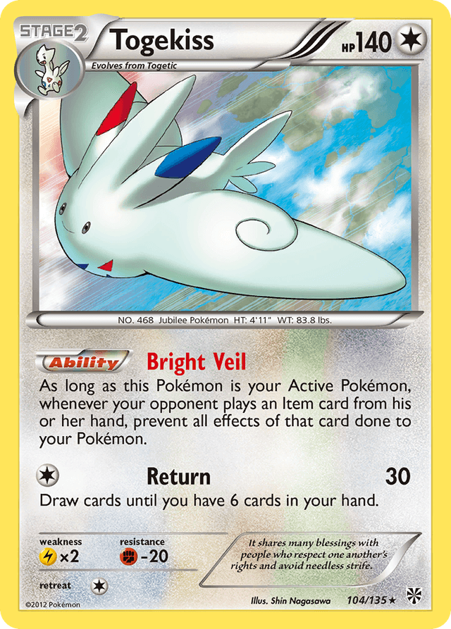 Togekiss — Plasma Storm #104