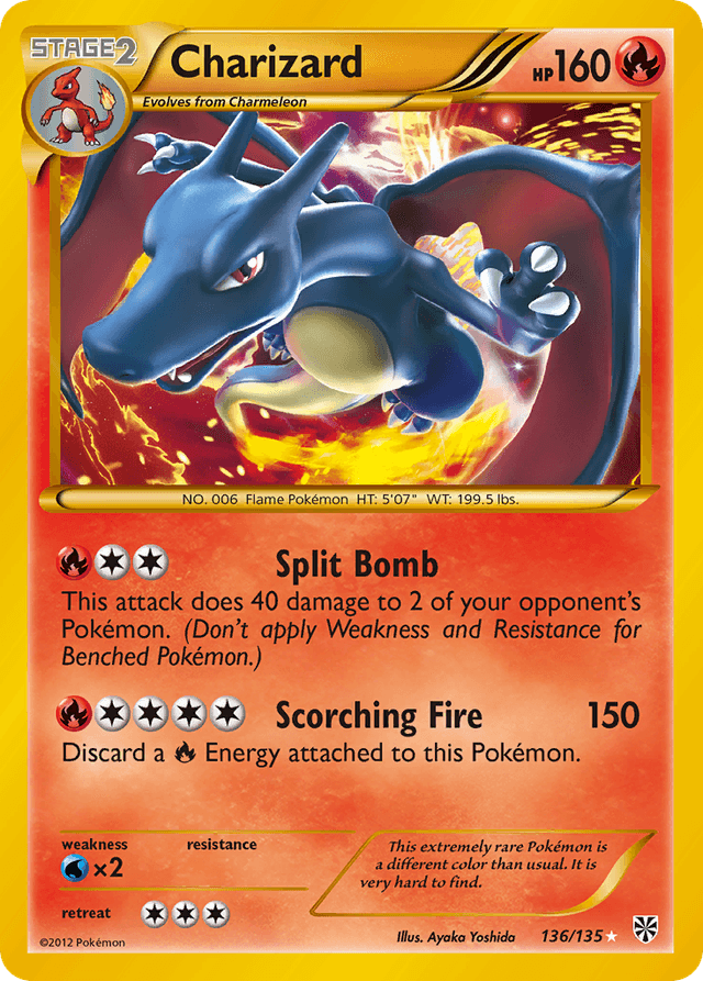 Charizard — Plasma Storm #136
