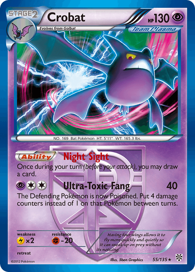 Crobat — Plasma Storm #55
