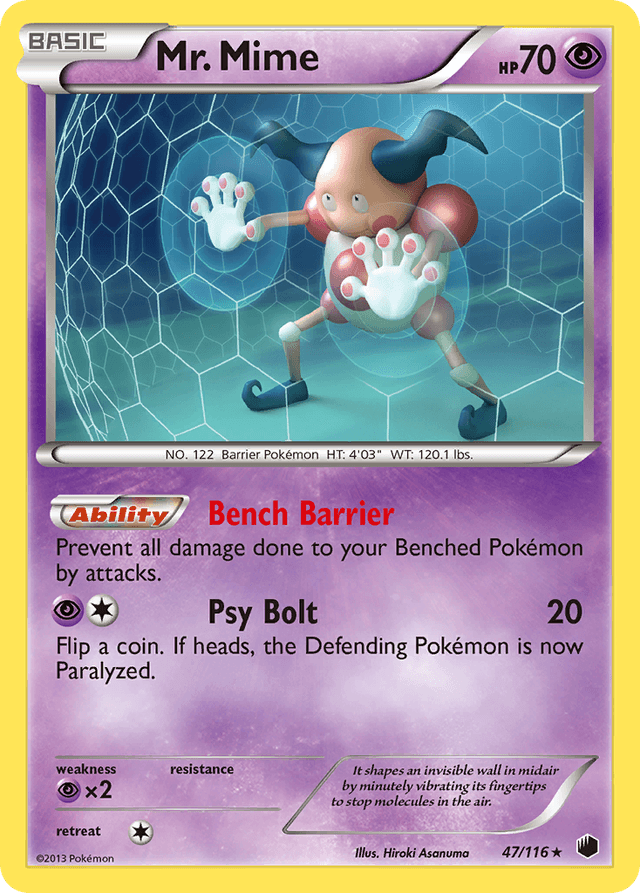 Mr. Mime — Plasma Freeze #47