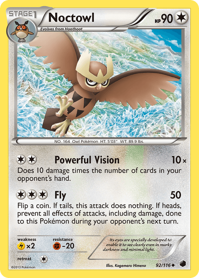 Noctowl — Plasma Freeze #92