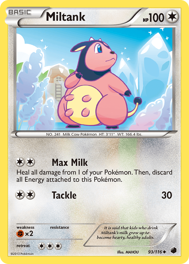 Miltank — Plasma Freeze #93