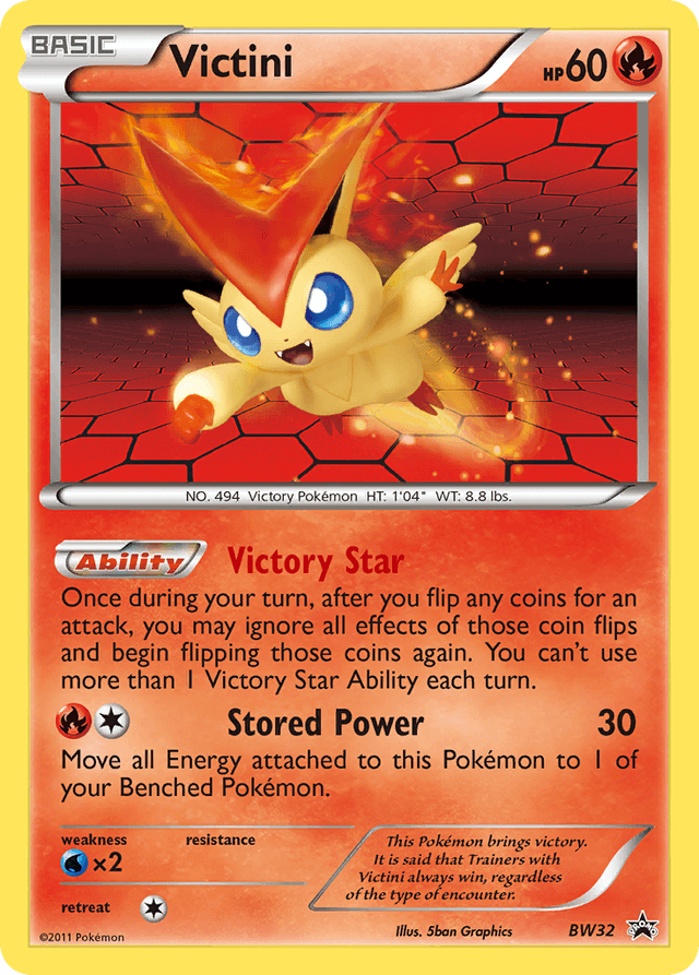 Victini — BW Black Star Promos #BW32