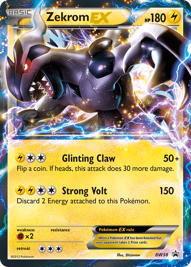 Zekrom-EX — BW Black Star Promos #BW38