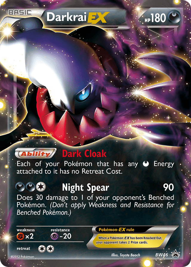 Darkrai-EX — BW Black Star Promos #BW46
