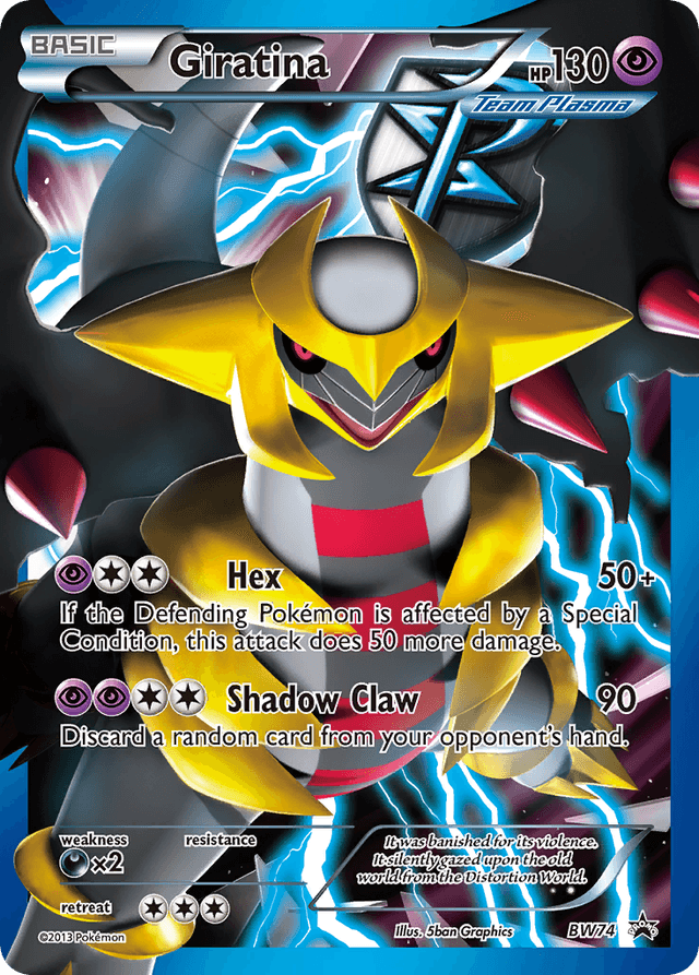 Giratina — BW Black Star Promos #BW74
