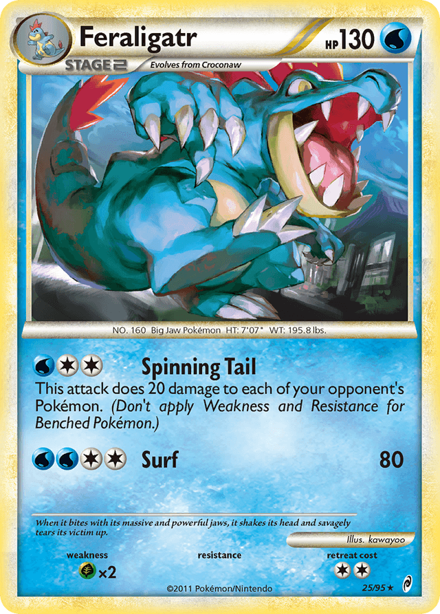 Feraligatr — Call of Legends #25