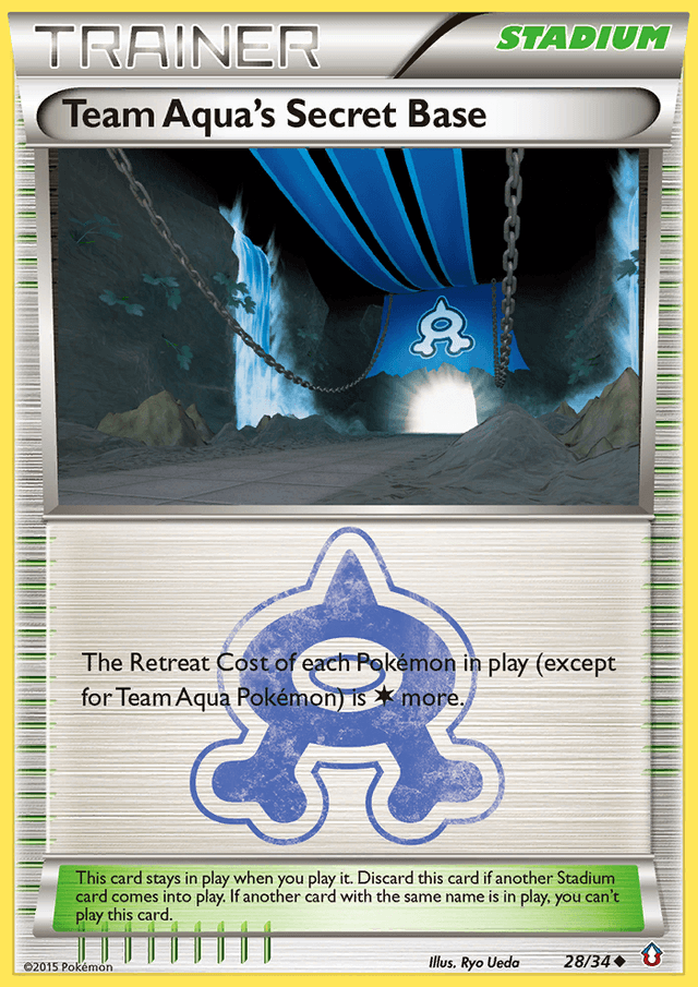 Team Aqua's Secret Base — Double Crisis #28