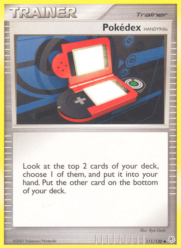 Pokédex HANDY910is — Diamond & Pearl #111
