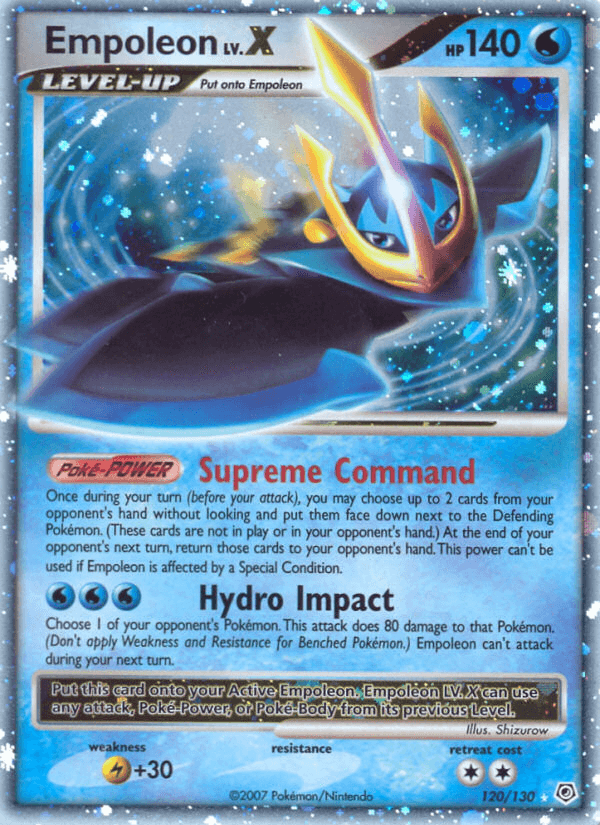 Empoleon LV.X — Diamond & Pearl #120